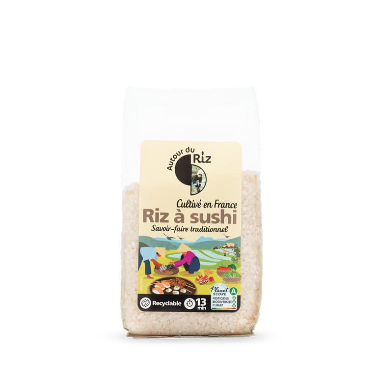 Riz à sushi cultivé en France, Autour du Riz, 400 g*