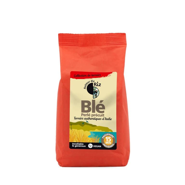 Blé précuit cuisson 15', Autour du Riz, 500 g*