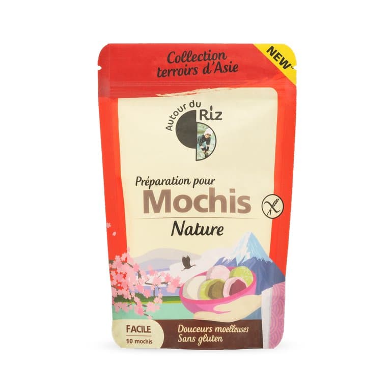 Préparation pour mochis nature, Autour du Riz, 200 g*