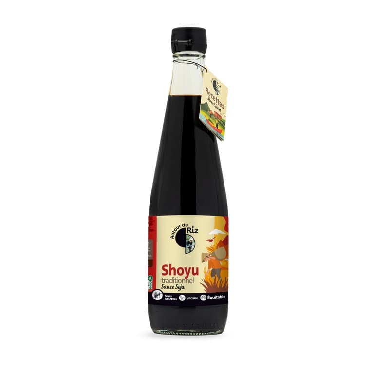 Shoyu sauce soja commerce équitable, Autour du Riz, 600 ml*