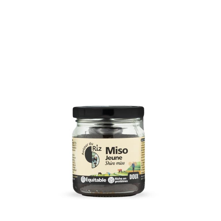 Miso jeune pasteurisé Shiro miso commerce équitable, Autour du Riz, 200 g*