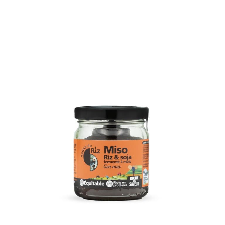Miso de riz complet pasteurisé Gen mai commerce équitable, Autour du Riz, 200 g*