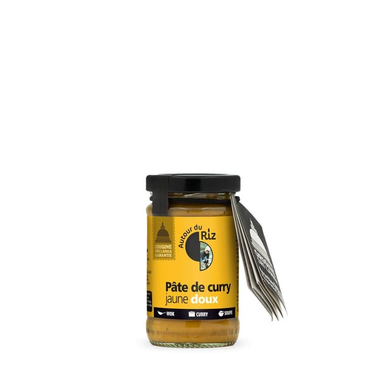 Pâte de curry jaune doux, Autour du Riz, 100 g*