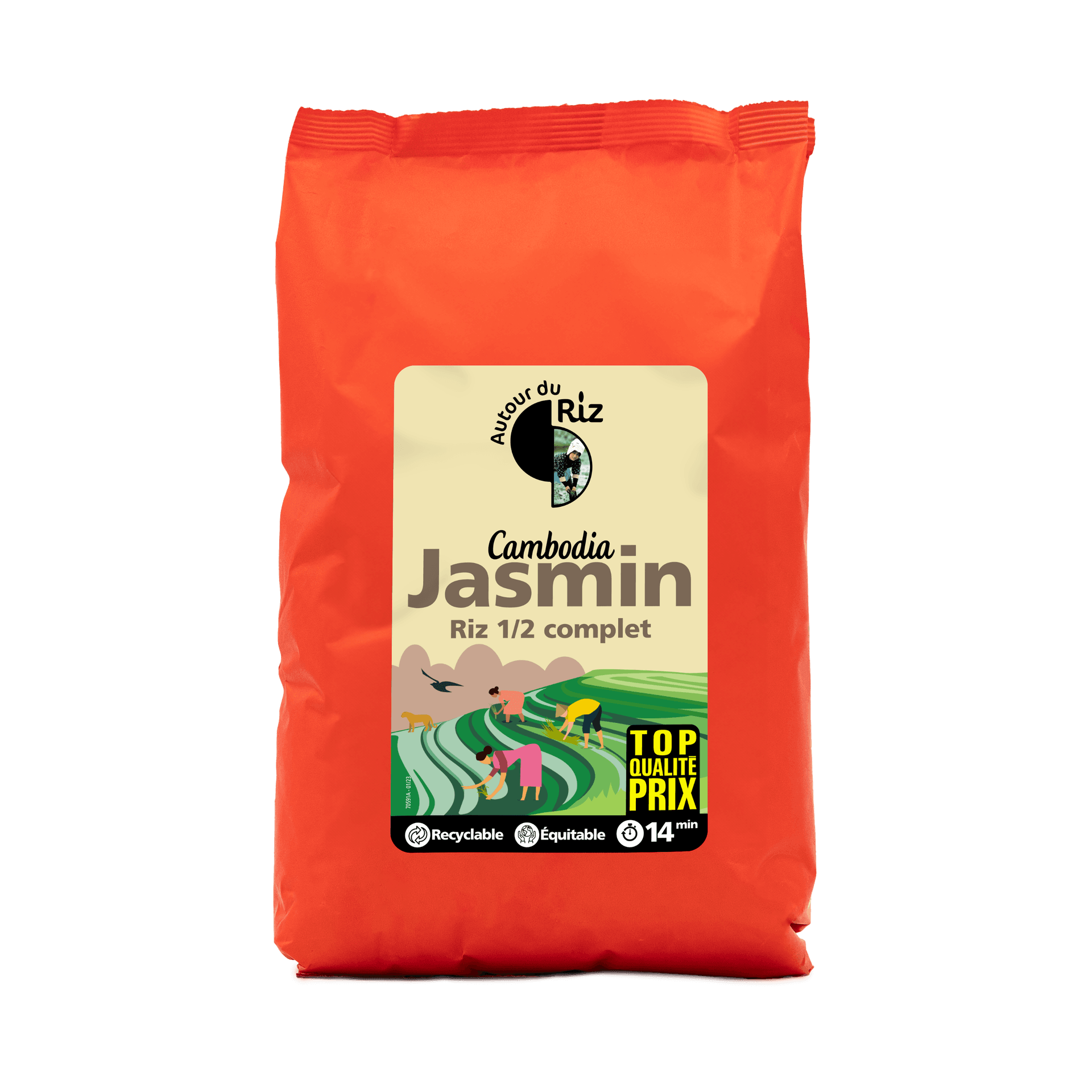 Lait De Coco De La Jungle 16% Commerce Équitable, Autour Du Riz, 400 ml