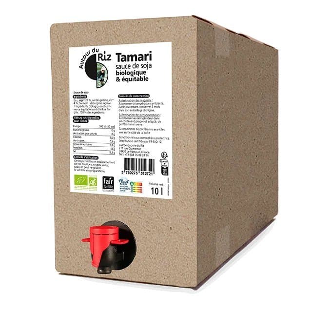 Tamari sauce soja BIB, Autour du Riz, 10l*