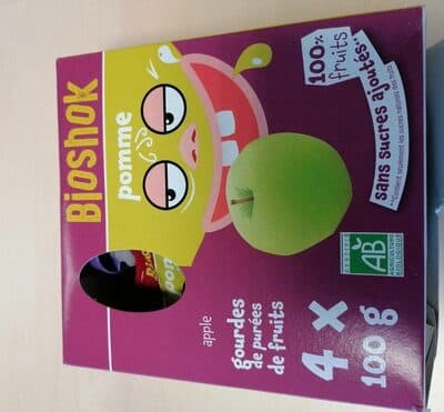 Gourde Pomme, Bioshok, 4×100 g*