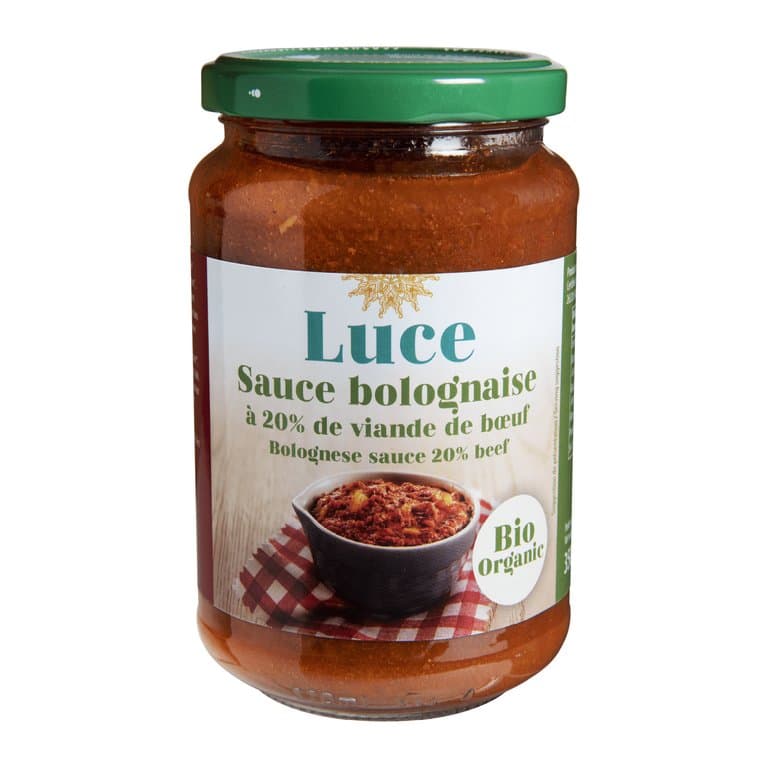 Sauce bolognaise au boeuf, Luce, 350 g*