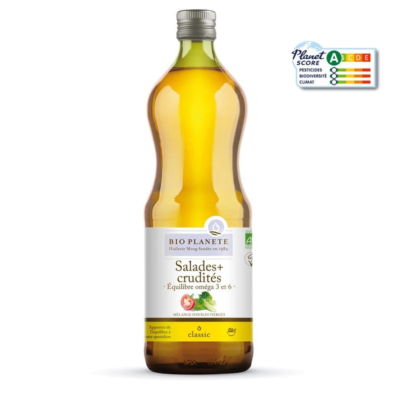 Huile Pour Salades Et Crudités, BIO Planète, 1l*