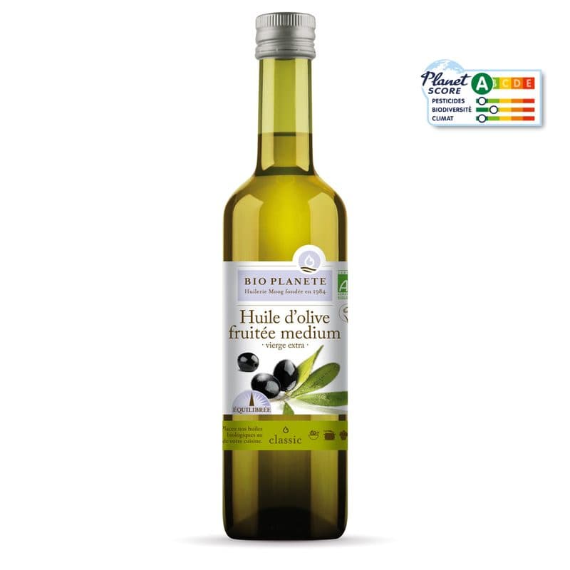 Huile D'olive Fruitée Medium Vierge Extra, BIO Planète, 500 ml*