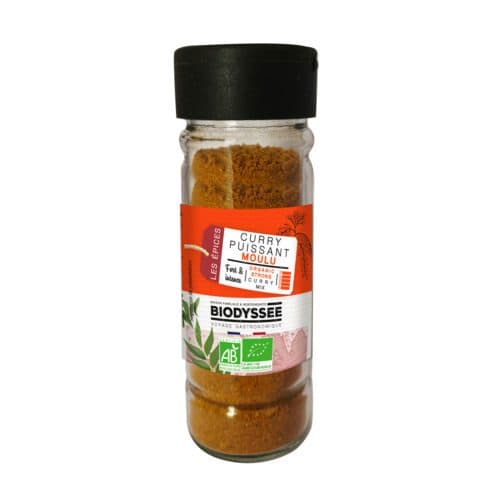 Curry Puissant Moulu, Biodyssée, 30 g*