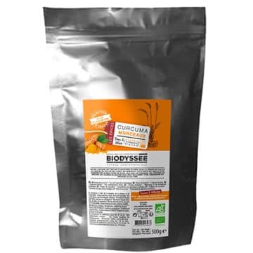 Moulin De Curcuma En Morceaux, Biodyssée, 500 g*