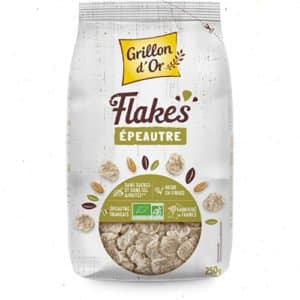 Flakes d'épeautre, Grillon d'Or, 250 g*