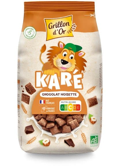Ka'Ré chocolat noisettes, Grillon d'Or, 500 g*