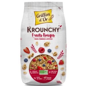 Krounchy Fruits Rouges, Grillon D'or, 500 g*