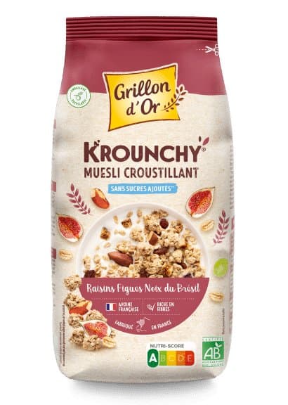 Knusprige Rosinen Feigen Brasilnüsse, Grillon d'Or, 450 g*