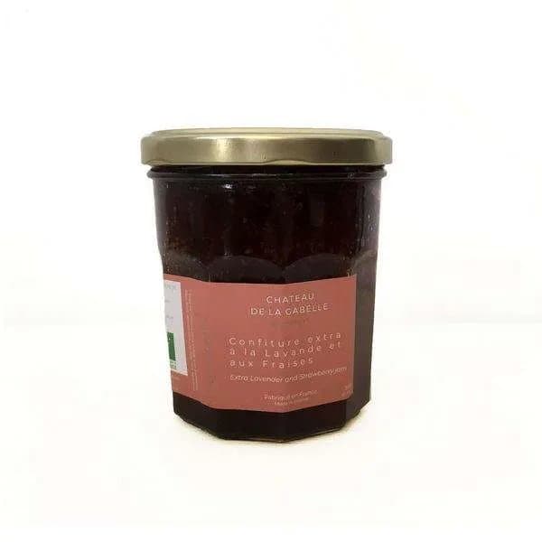 Konfitüre Erdbeere-Lavendel, Château de la Gabelle, 350 g