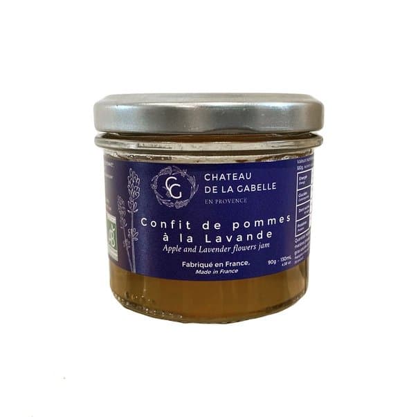 Apfel-Confit mit Lavendel, Château de la Gabelle, 90 g