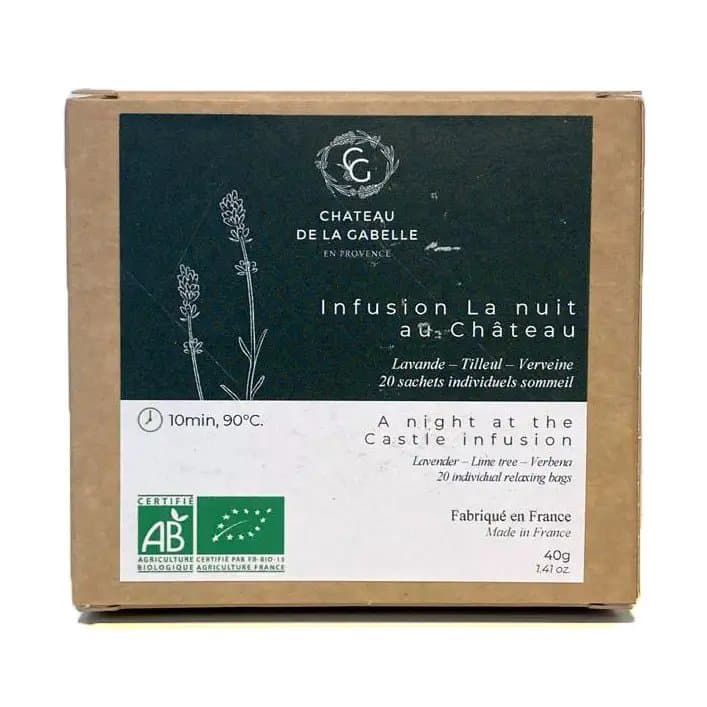 Kräutertee «La nuit au Château» – Schachtel mit 20 Beuteln, Château de la Gabelle, 40 g