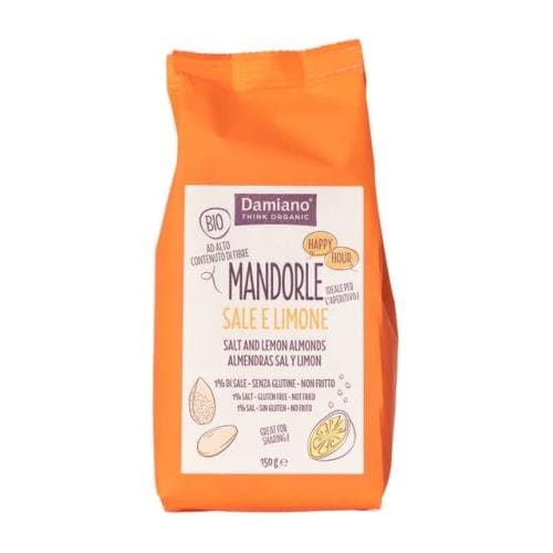 Weisse Mandeln geröstet Salz und Zitrone, Damiano, 150 g*