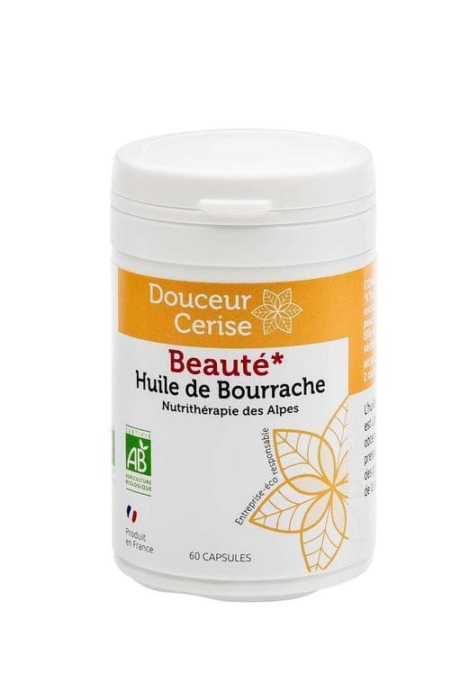Borretschöl, Douceur Cerise, 60 Kapseln