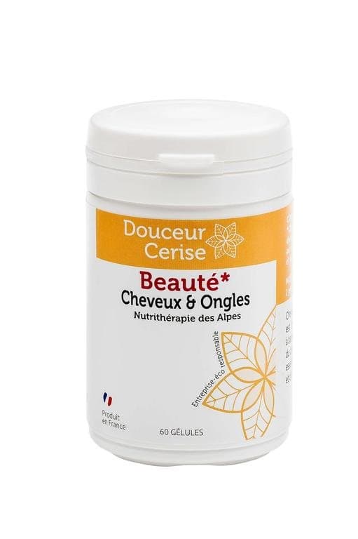 Haare & Nägel, Douceur Cerise, 60 Kapseln