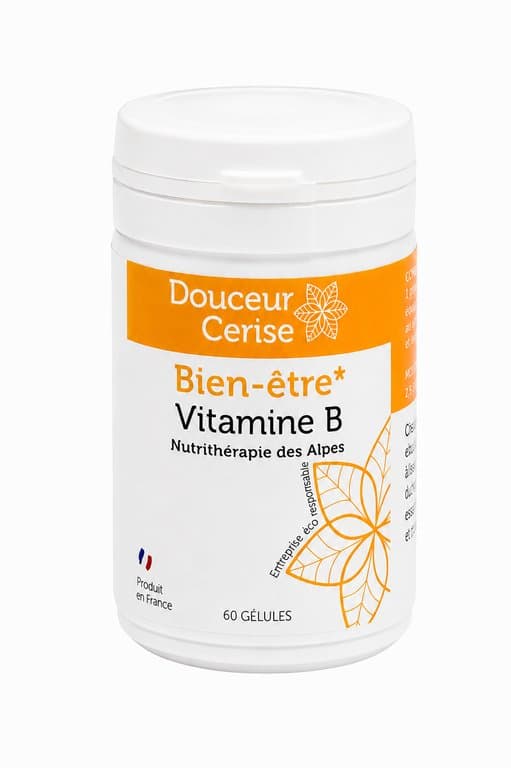 B-Vitamine, Douceur Cerise, 60 Kapseln