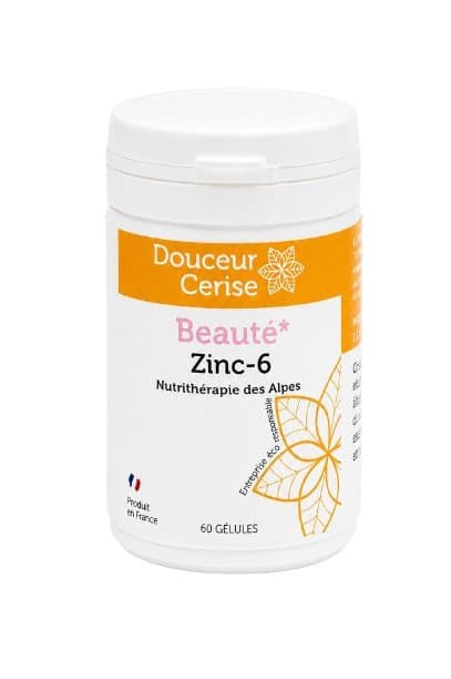 Zinc-6, Douceur Cerise, 60 gélules