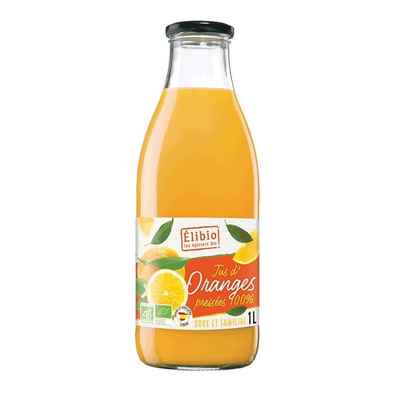 Gepresster Orangensaft, Elibio, 1l