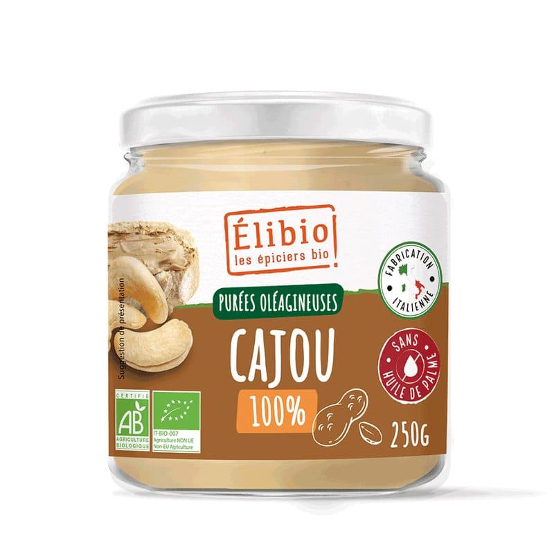 Purée De Noix De Cajou BIO, Elibio, 250 g*