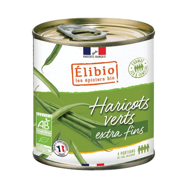 Haricot Vert France, Elibio, 800 g