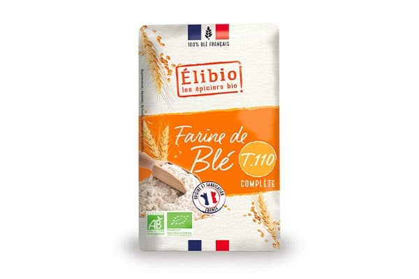 Farine De Blé France T110, Elibio, 1 kg
