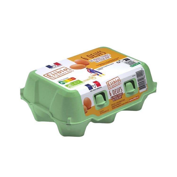 Oeufs Frais 53+ Boite De 6, Elibio