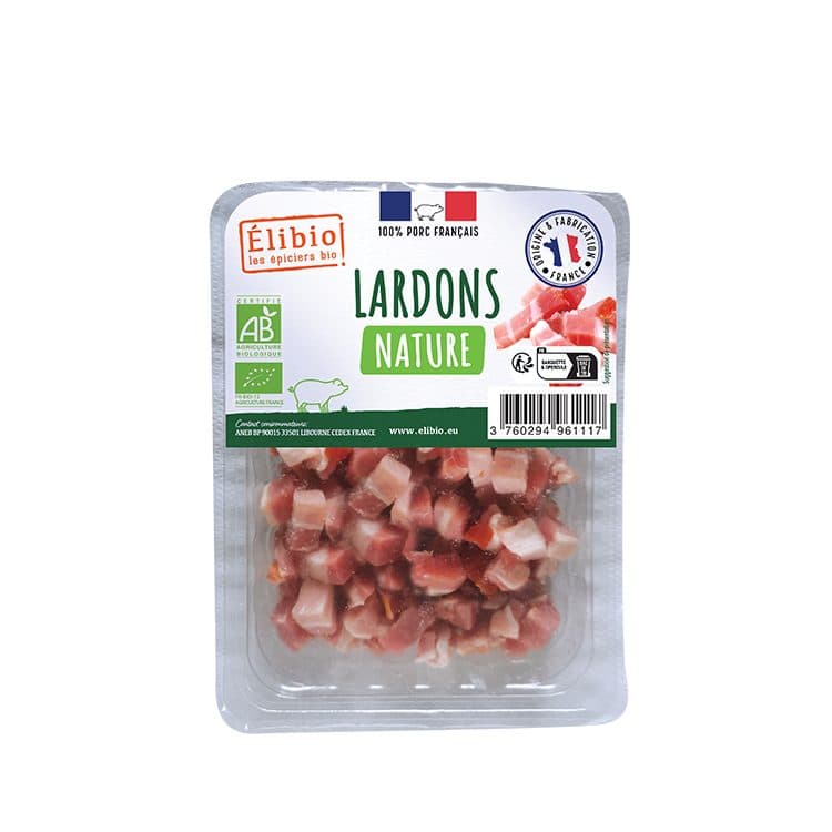 Lardons Nature, Elibio, 100 g