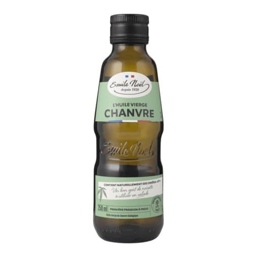 Huile vierge de chanvre bio France, Emile Noël, 250 ml*