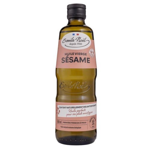 Huile vierge de sésame bio équitable, Emile Noël, 500 ml*