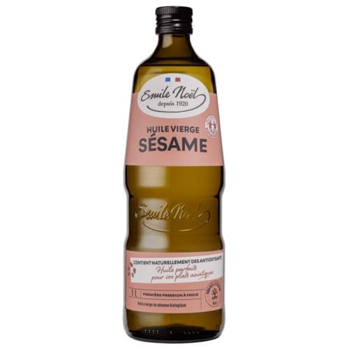 Huile vierge de sésame bio équitable, Emile Noël, 1l*