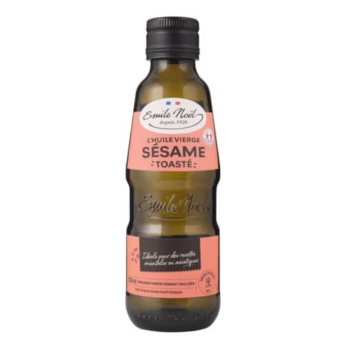 Huile vierge de sésame toasté bio équitable, Emile Noël, 250 ml*