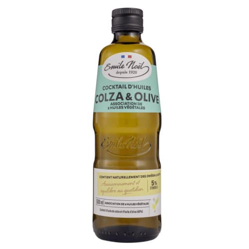 Huile vierge colza/olive bio, Emile Noël, 500 ml*