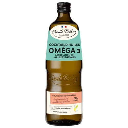 Huile oméga 3 bio, Emile Noël, 1l*