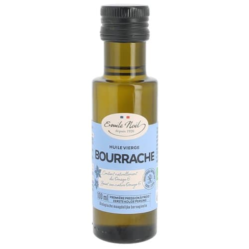 Huile vierge de bourrache bio, Emile Noël, 100 ml*
