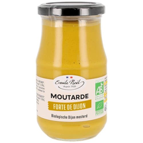 Moutarde forte de Dijon bio, Emile Noël, 200 g*