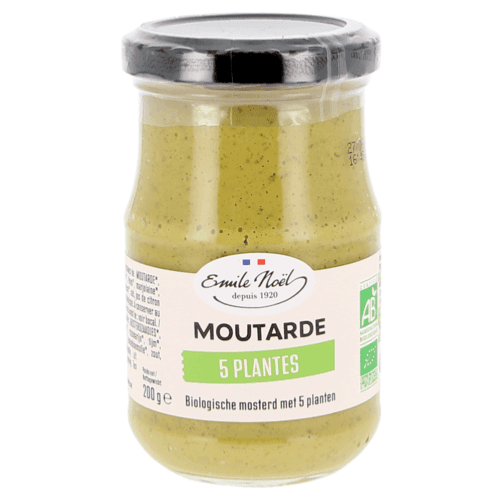 Moutarde 5 Plantes BIO, Emile Noël, 200 g*