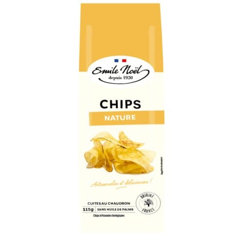 Chips nature bio, Emile Noël, 115 g*