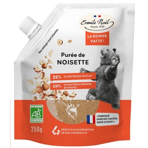 Purée de noisette bio, Emile Noël, 250 g*