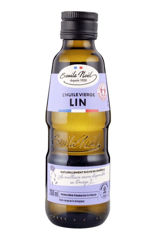 Huile Vierge De Lin BIO France & Equitable, Emile Noël, 0.25l
