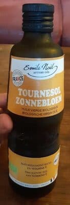 Huile Vierge Tournesol BIO France, Emile Noël, 0.5l