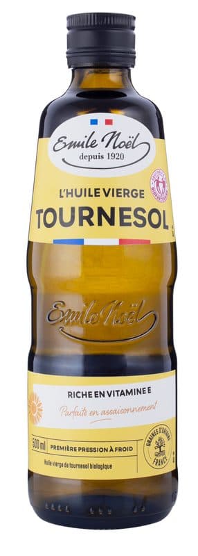 Huile Vierge Tournesol BIO France, Emile Noël, 0.5l