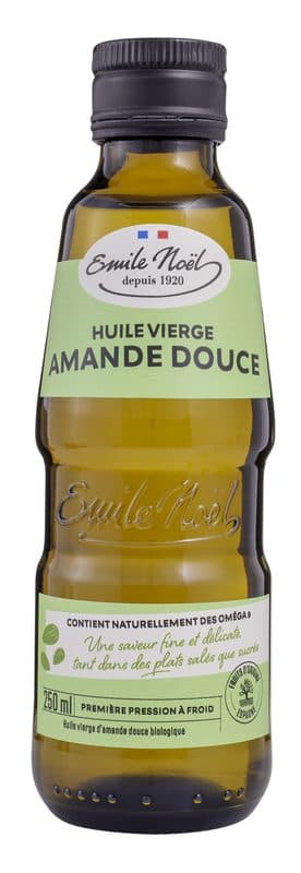 Huile Vierge D'amande Douce BIO, Emile Noël, 0.25l