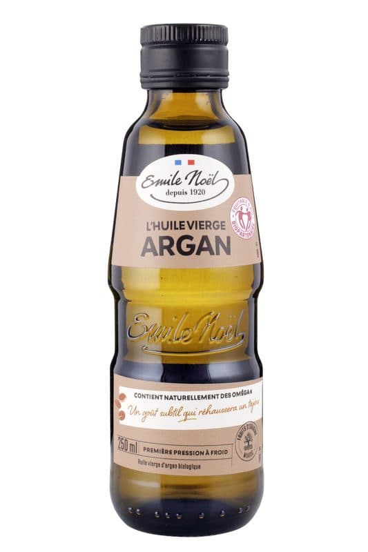 Huile Vierge D'argan BIO Equitable Torréfiée, Emile Noël, 0.25l