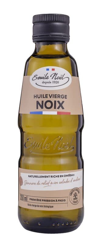 Huile Vierge De Noix BIO, Emile Noël, 250 ml